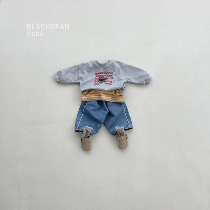 Sandwich Baby Sweatshirt [BLACK BEAN]（2026AW） 6