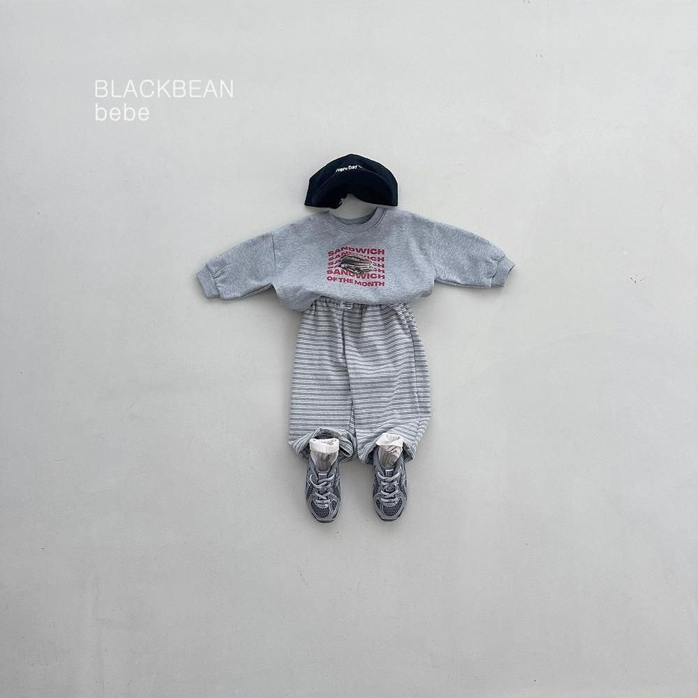 Sandwich Baby Sweatshirt [BLACK BEAN]（2026AW） 7