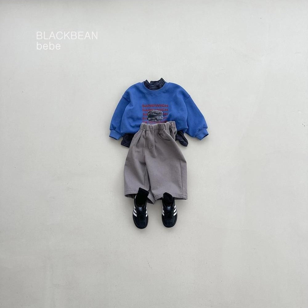 Sandwich Baby Sweatshirt [BLACK BEAN]（2026AW） 9