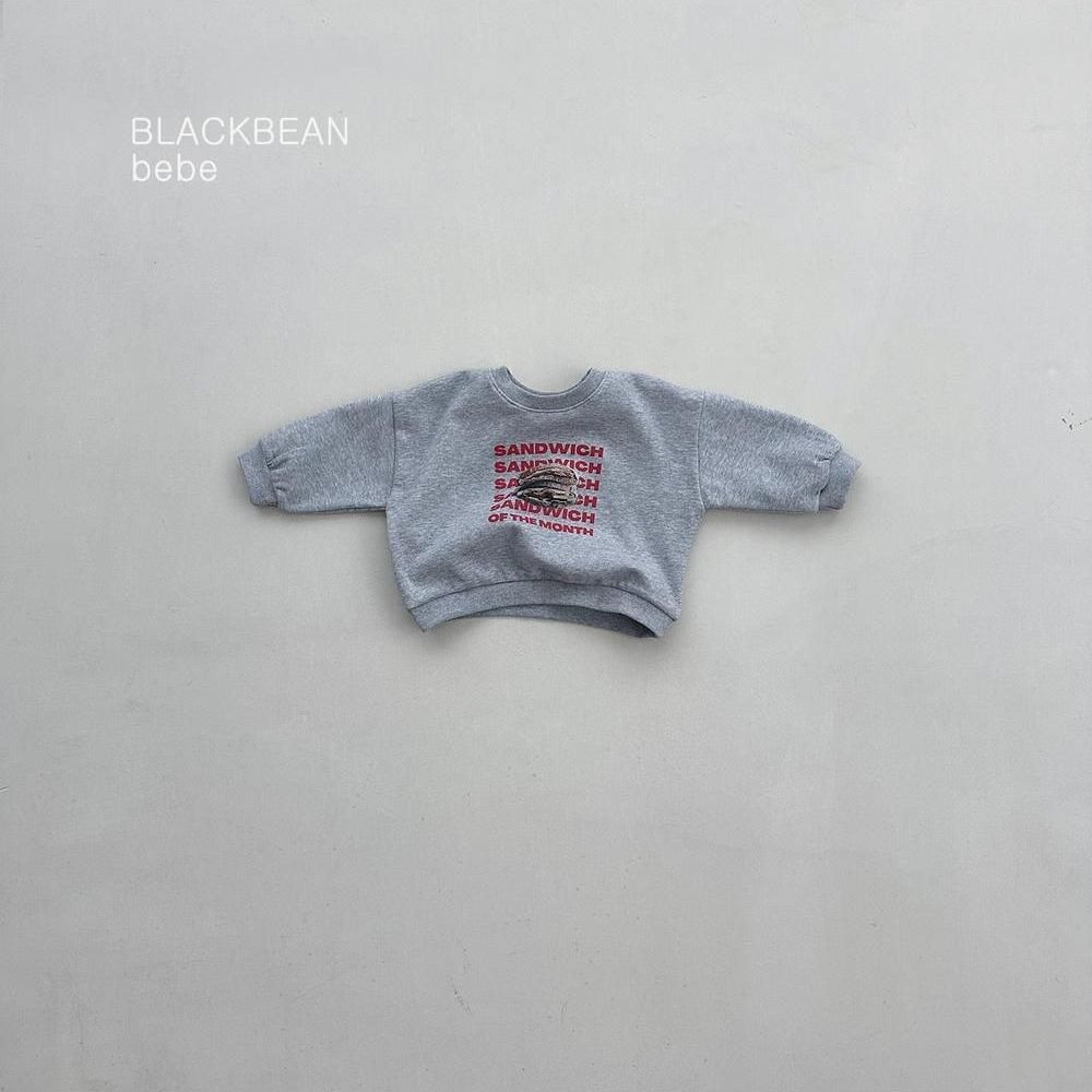 Sandwich Baby Sweatshirt [BLACK BEAN]（2026AW） 12