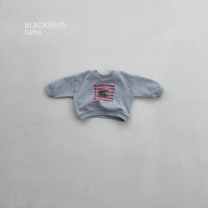 Sandwich Baby Sweatshirt [BLACK BEAN]（2026AW） 12