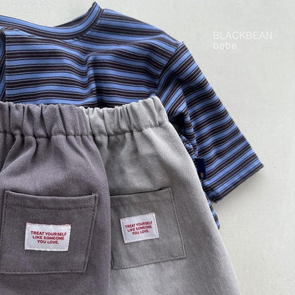 Marble Baby Pants [BLACK BEAN]（2026AW） 11