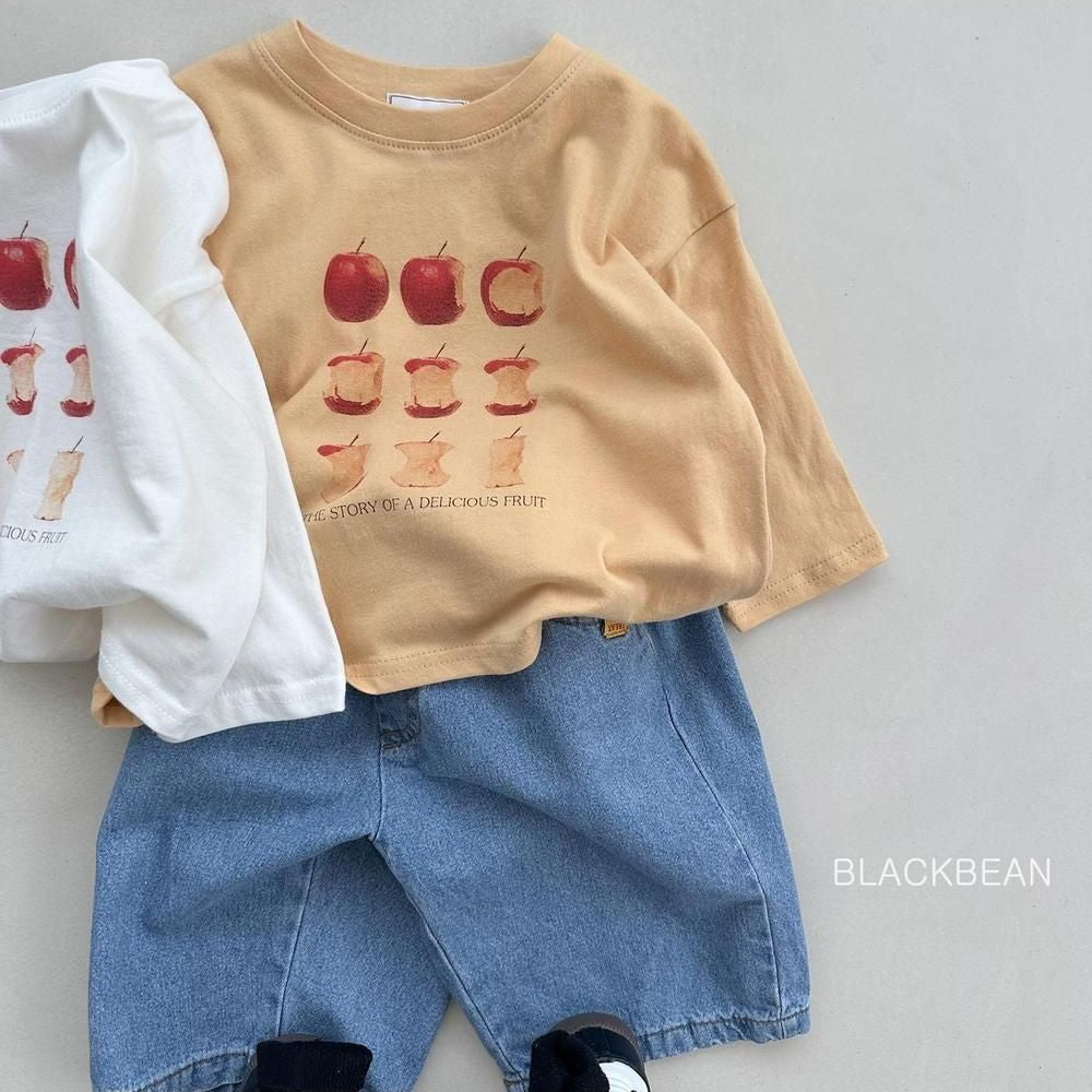 Apple Tee [BLACK BEAN]（2026AW） 7