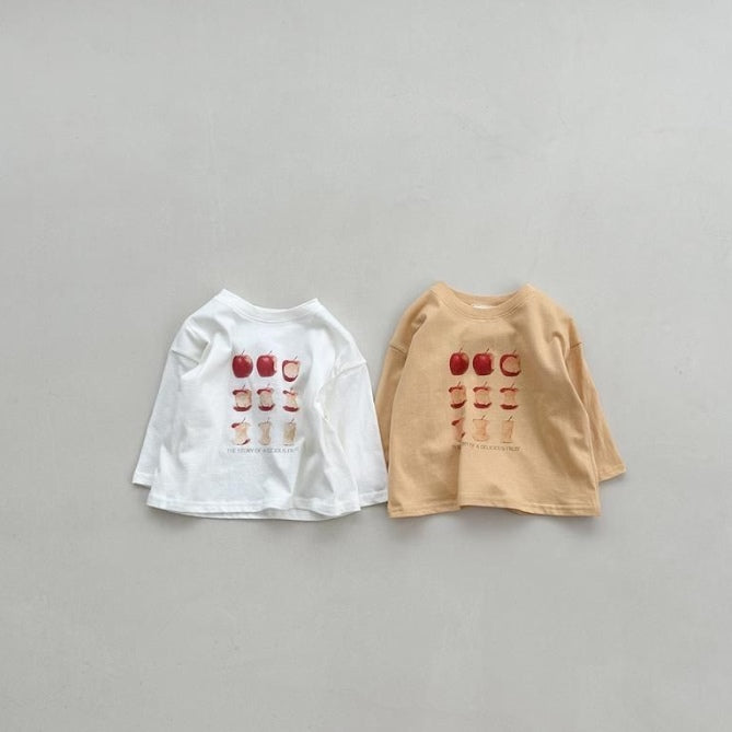 Apple Tee [BLACK BEAN]（2026AW） 2
