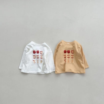 Apple Tee [BLACK BEAN]（2026AW） 2