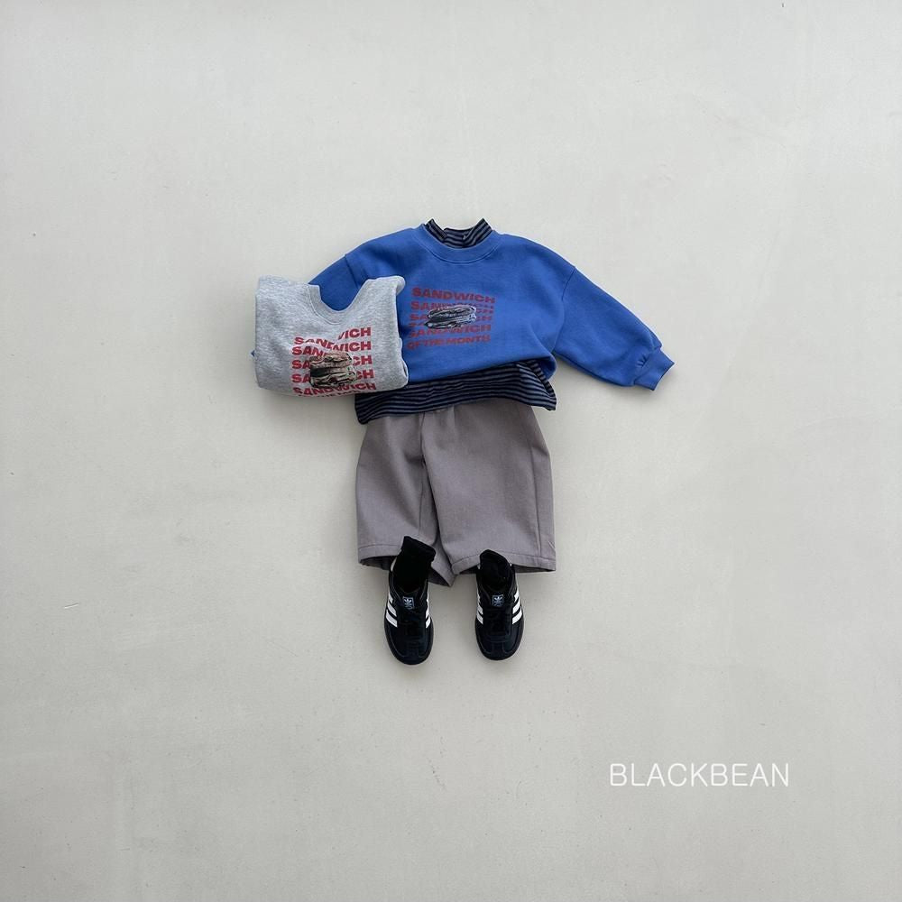 Sandwich Sweatshirt [BLACK BEAN]（2026AW） 3