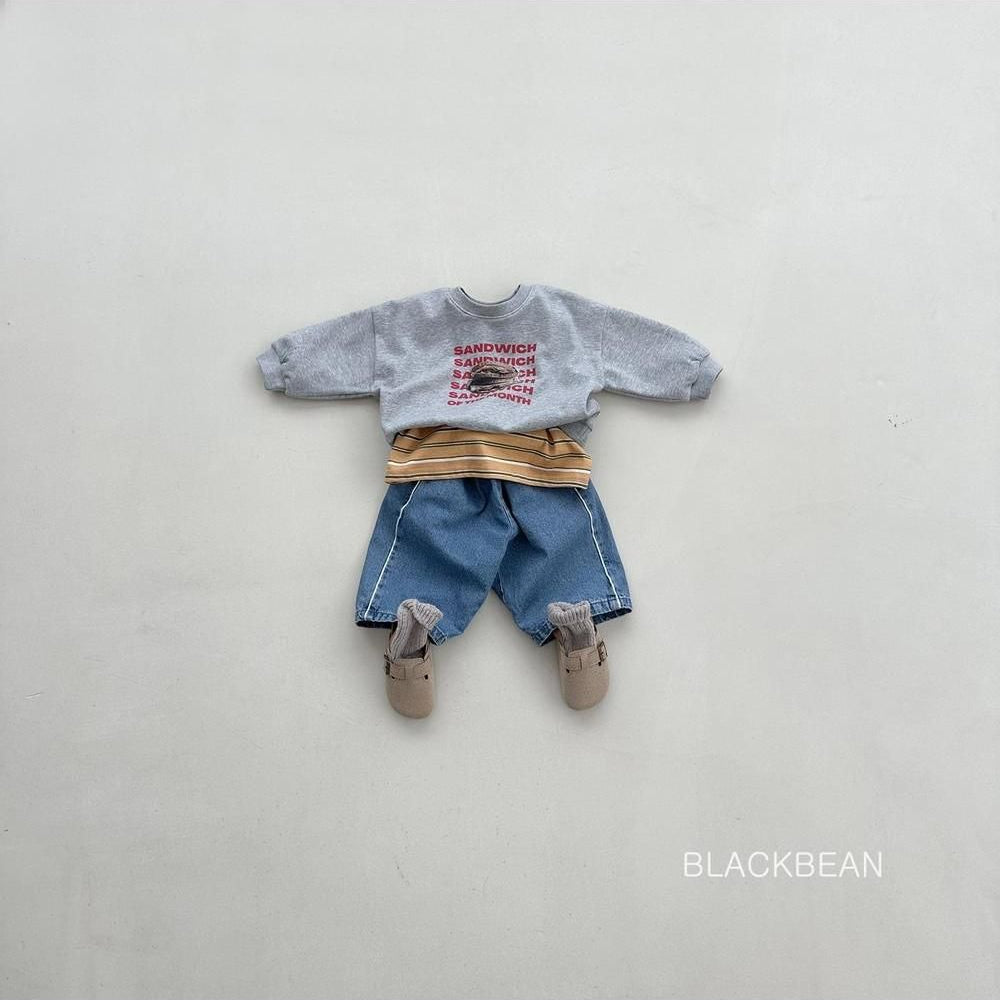 Sandwich Sweatshirt [BLACK BEAN]（2026AW） 4