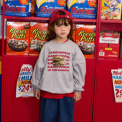 Sandwich Sweatshirt [BLACK BEAN]（2026AW） 2