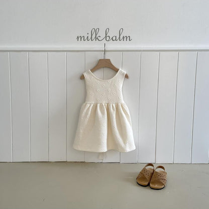 Embossed Jacquard Dress [milk balm]（2026AW） 4