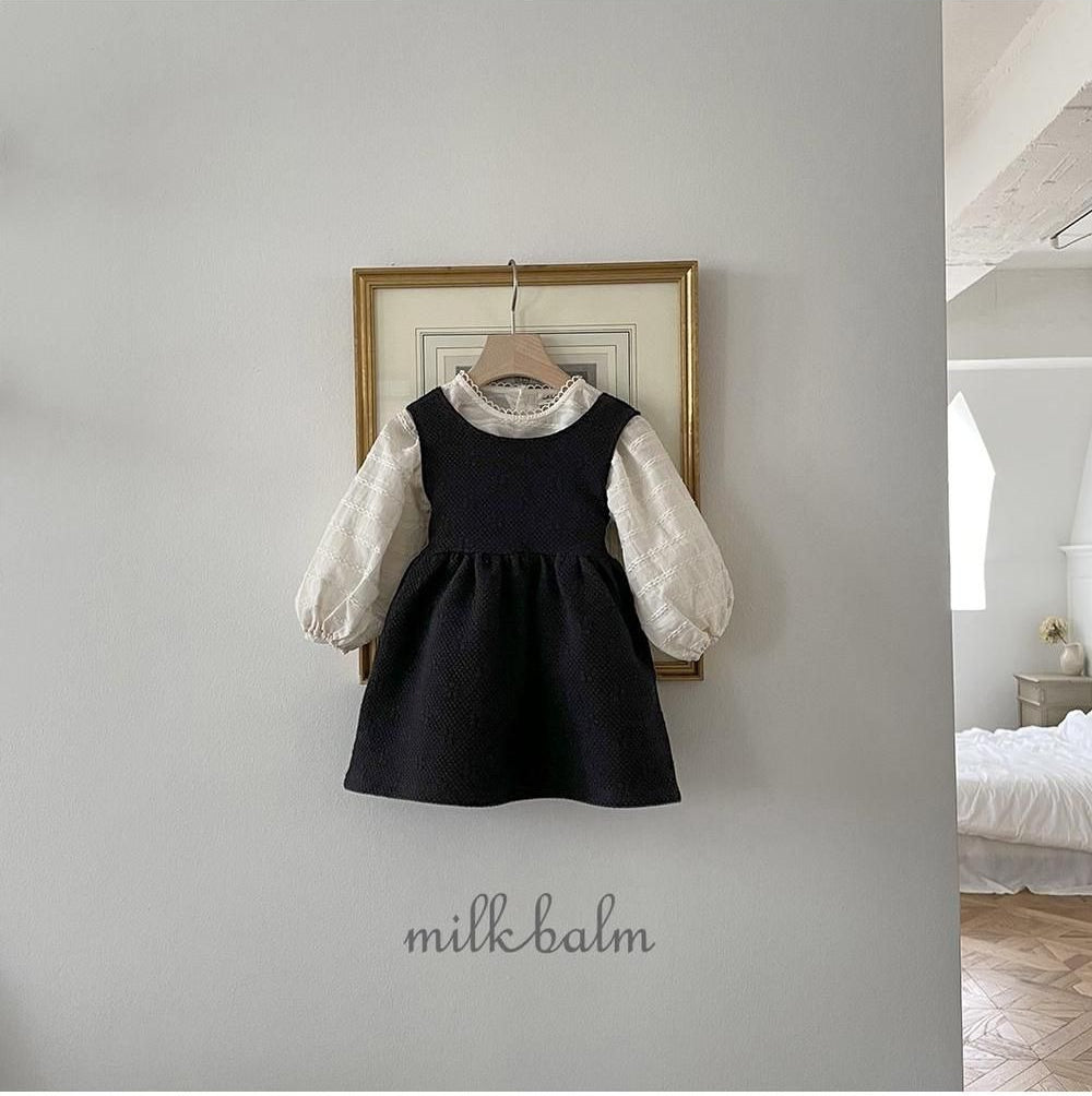 Embossed Jacquard Dress [milk balm]（2026AW） 9
