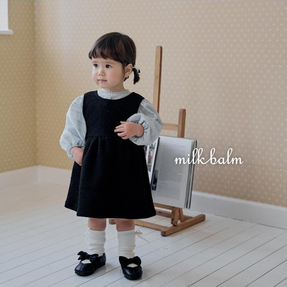 Embossed Jacquard Dress [milk balm]（2026AW） 21