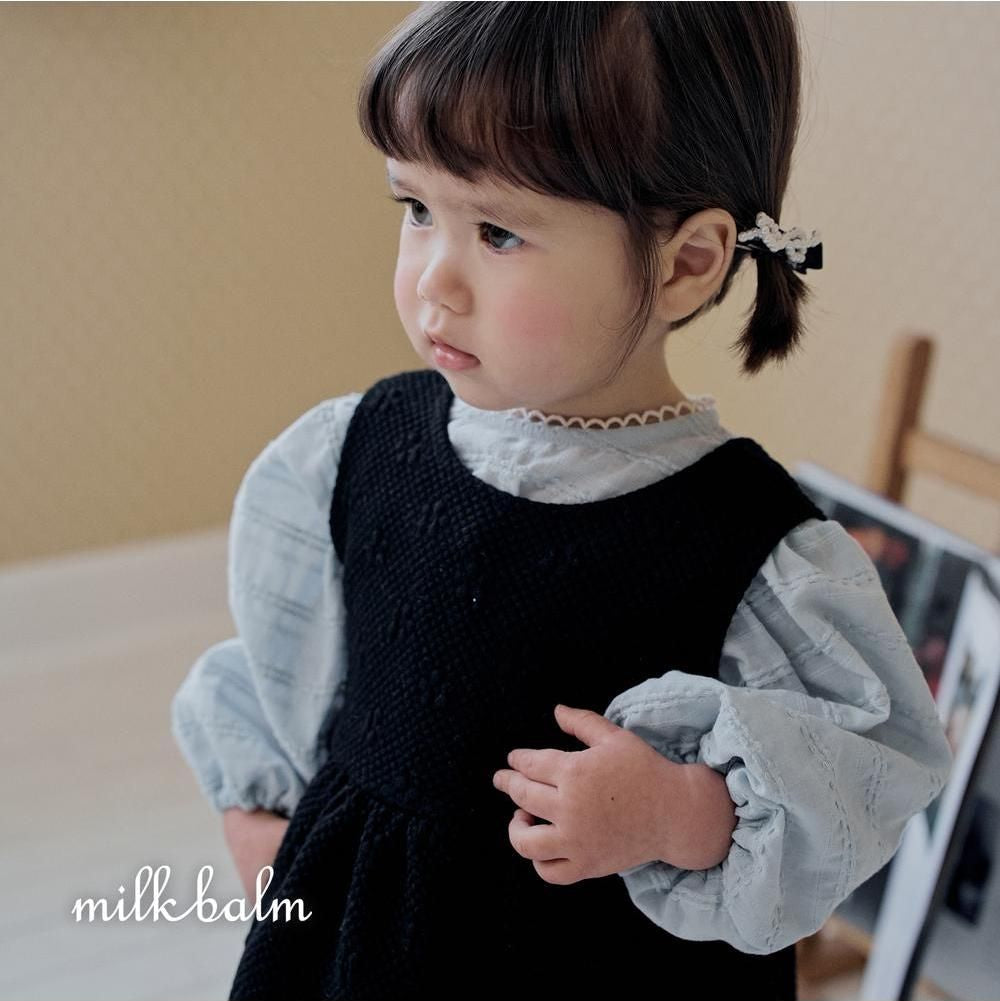 Embossed Jacquard Dress [milk balm]（2026AW） 22