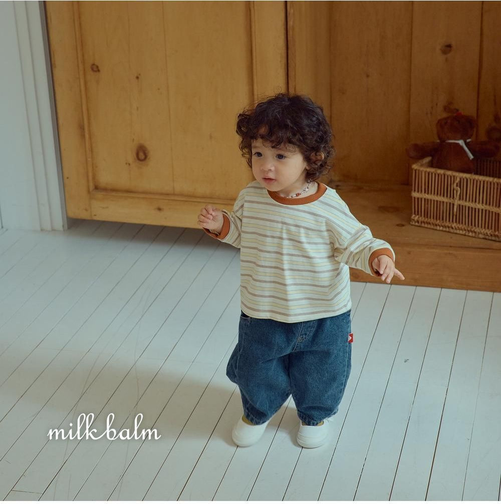 Jerry Stripe Tee [milk balm]（2026AW） 4