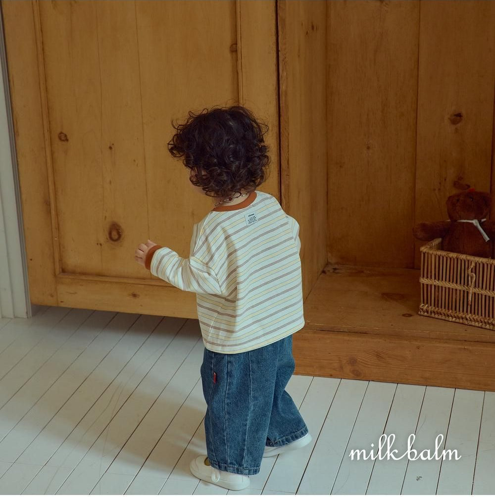 Jerry Stripe Tee [milk balm]（2026AW） 5