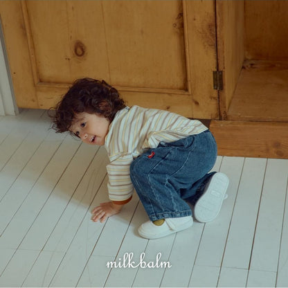 Jerry Stripe Tee [milk balm]（2026AW） 6