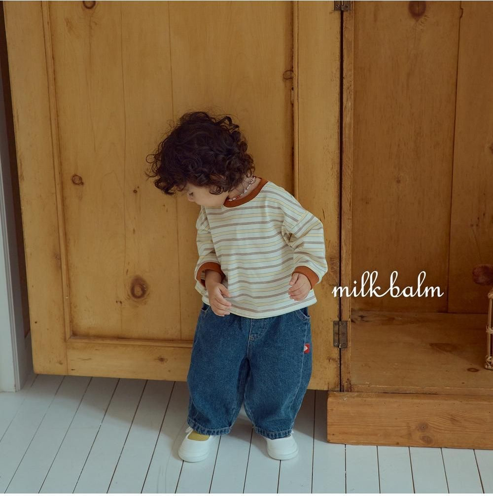 Jerry Stripe Tee [milk balm]（2026AW） 8