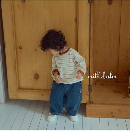 Jerry Stripe Tee [milk balm]（2026AW） 8