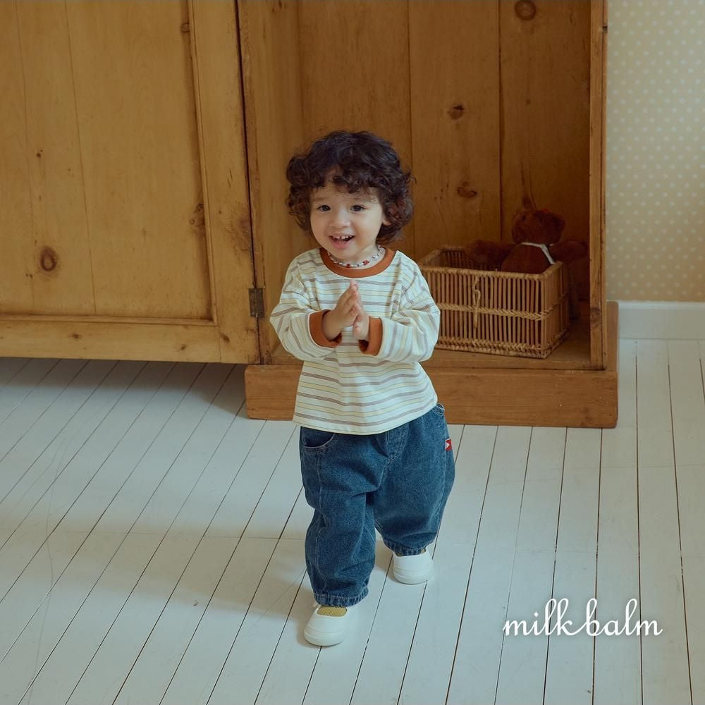 Jerry Stripe Tee [milk balm]（2026AW） 11