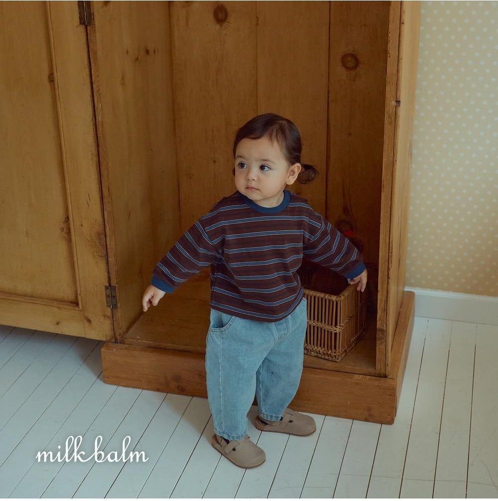 Jerry Stripe Tee [milk balm]（2026AW） 12
