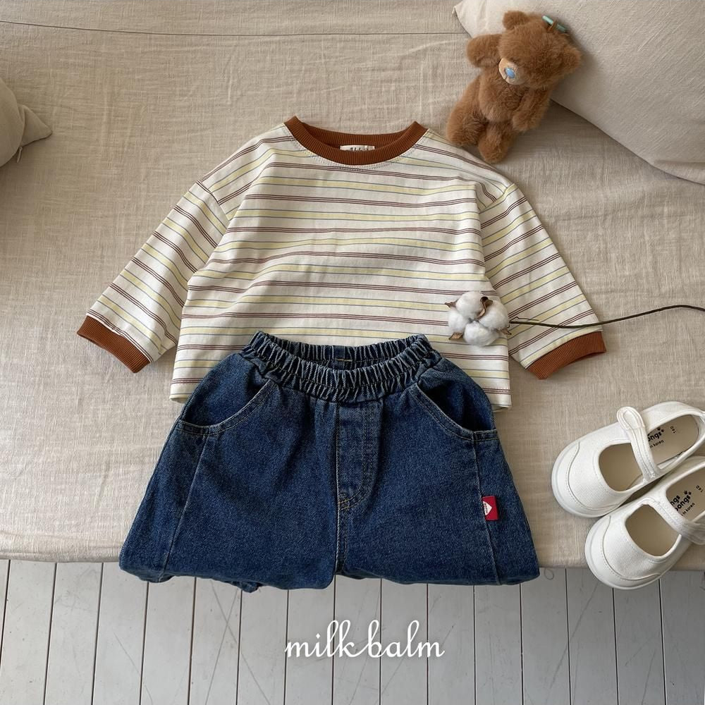 Jerry Stripe Tee [milk balm]（2026AW） 19