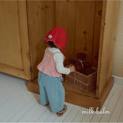 Round Denim Pants [milk balm]（2026AW） 6
