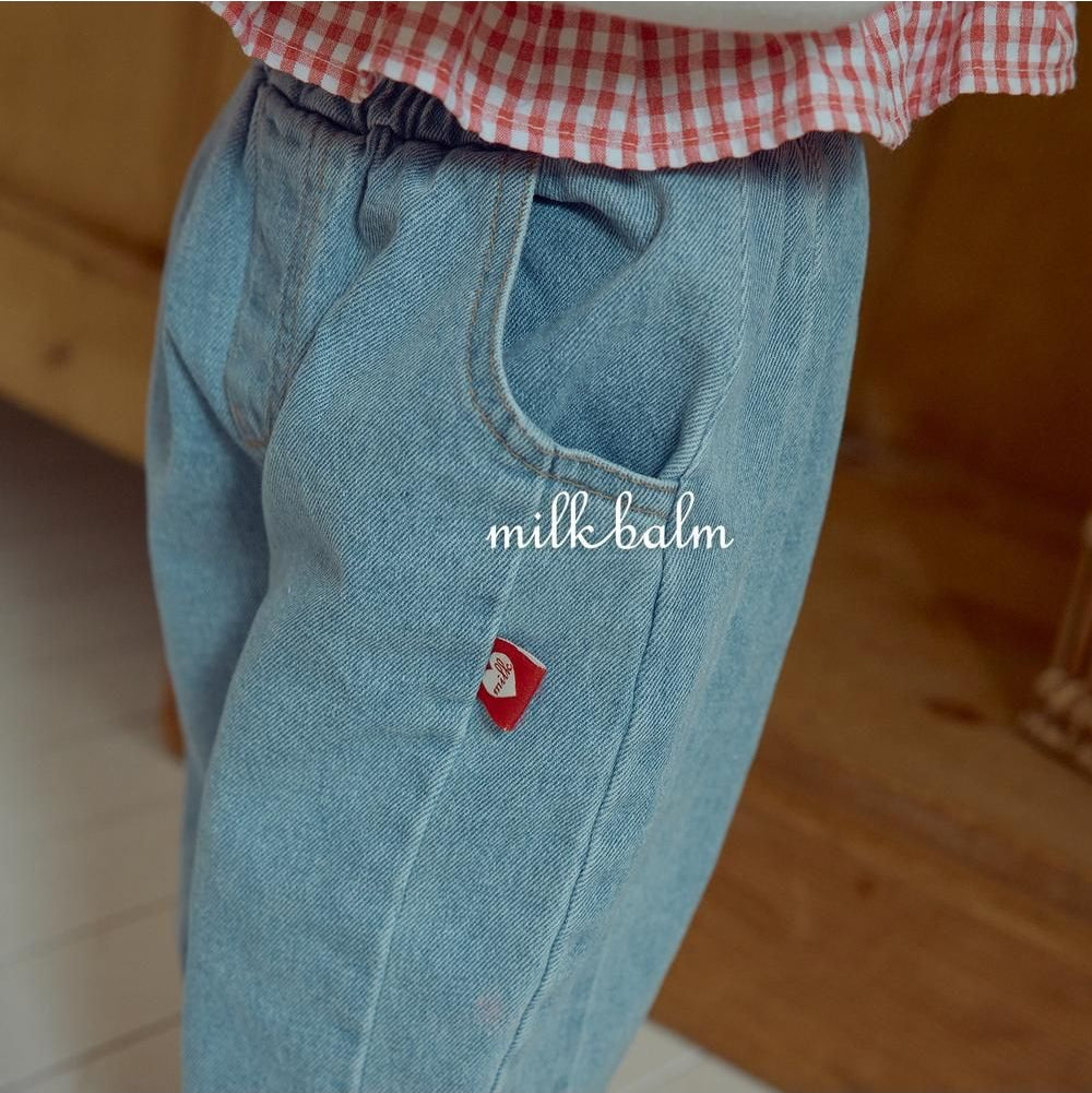 Round Denim Pants [milk balm]（2026AW） 7