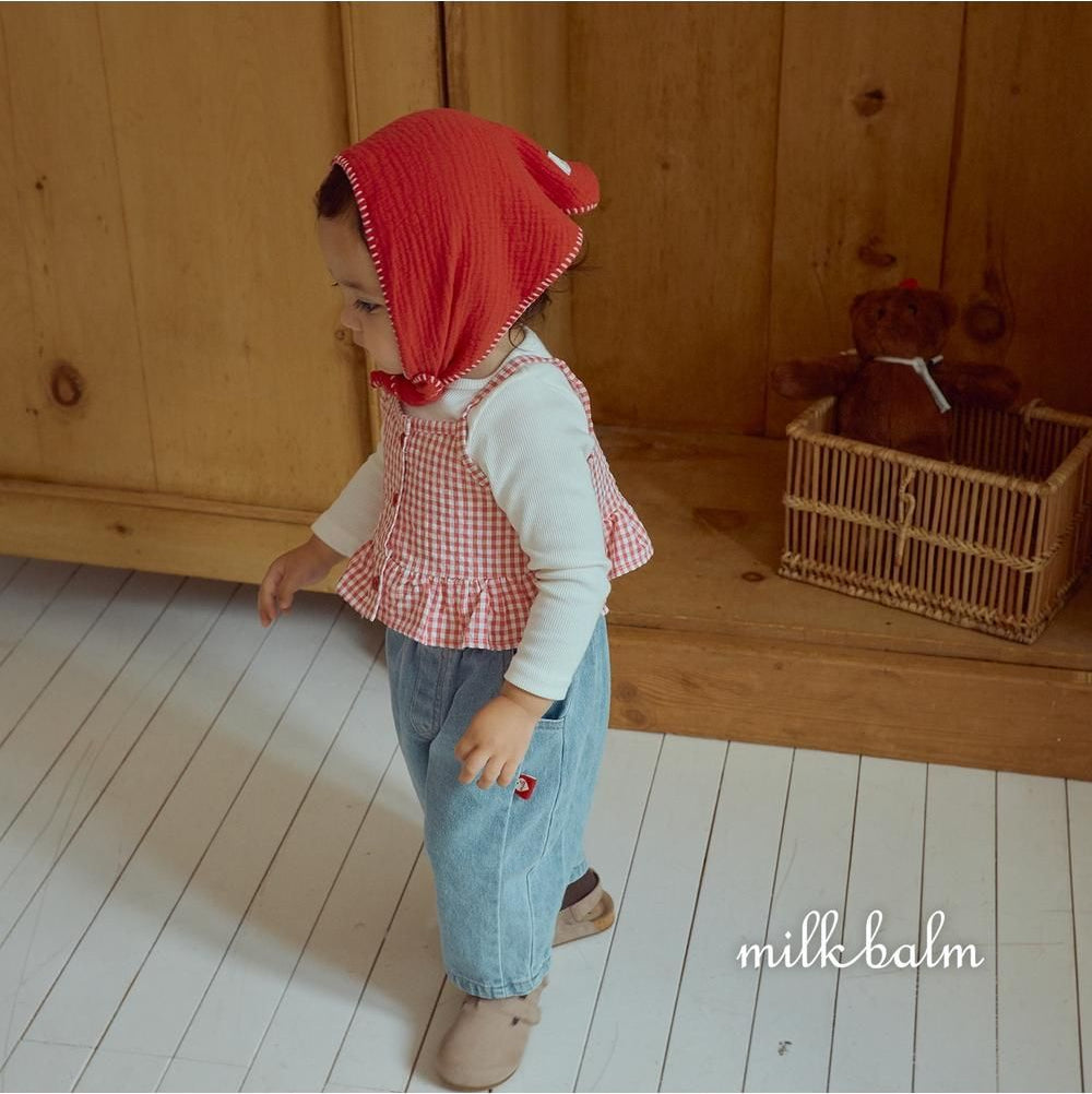 Round Denim Pants [milk balm]（2026AW） 8