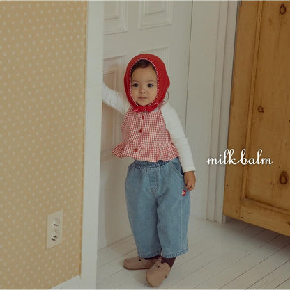 Round Denim Pants [milk balm]（2026AW） 10