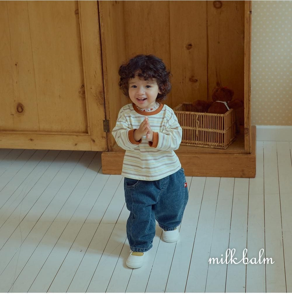 Round Denim Pants [milk balm]（2026AW） 13