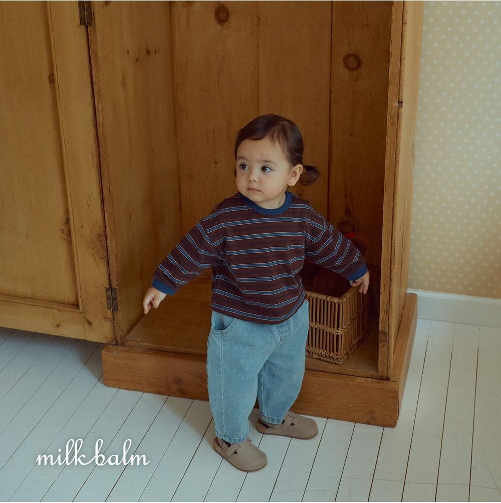 Round Denim Pants [milk balm]（2026AW） 14