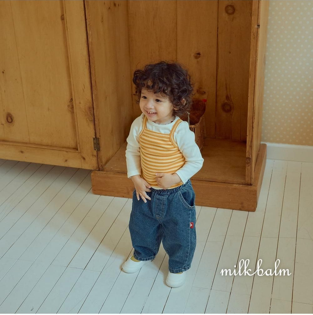 Round Denim Pants [milk balm]（2026AW） 17