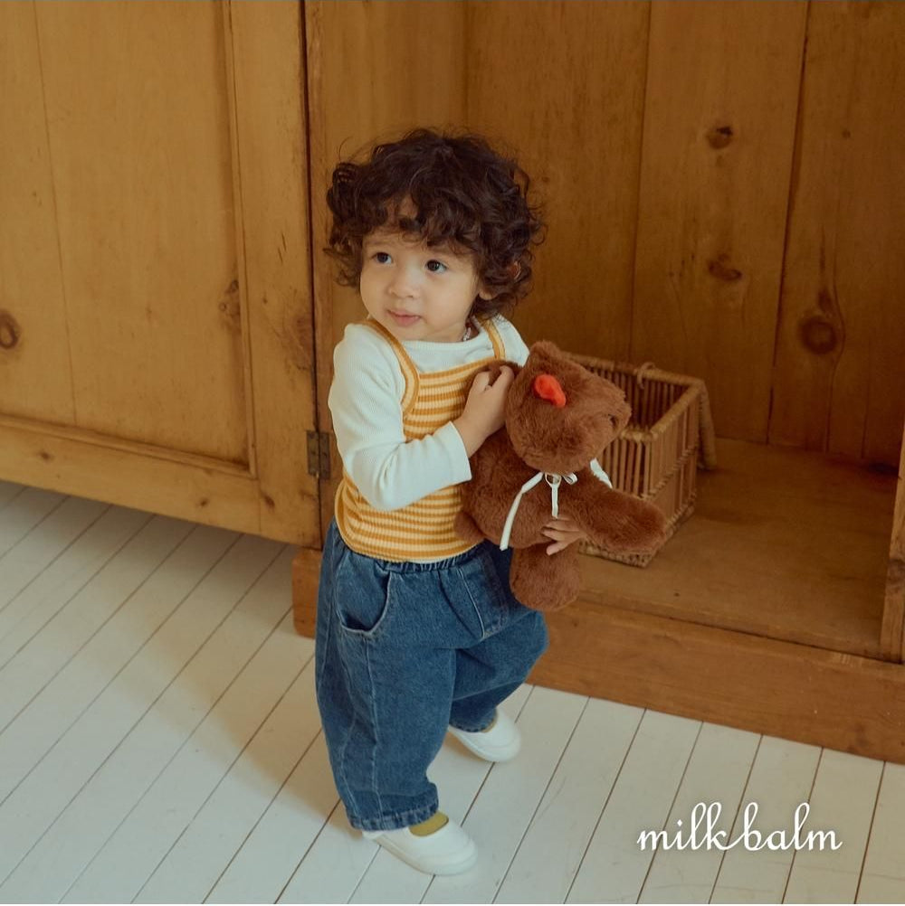 Round Denim Pants [milk balm]（2026AW） 18