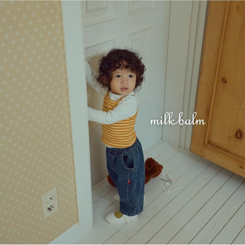 Round Denim Pants [milk balm]（2026AW） 22