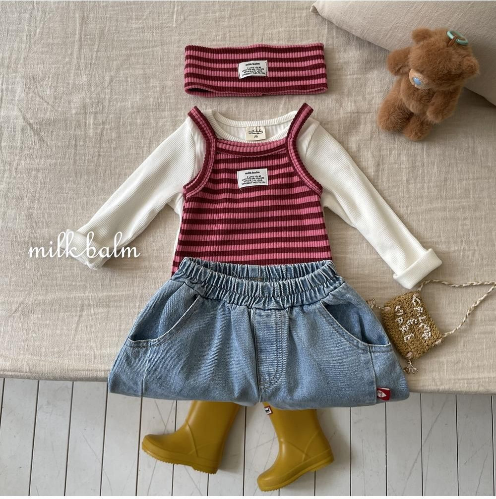 Round Denim Pants [milk balm]（2026AW） 24