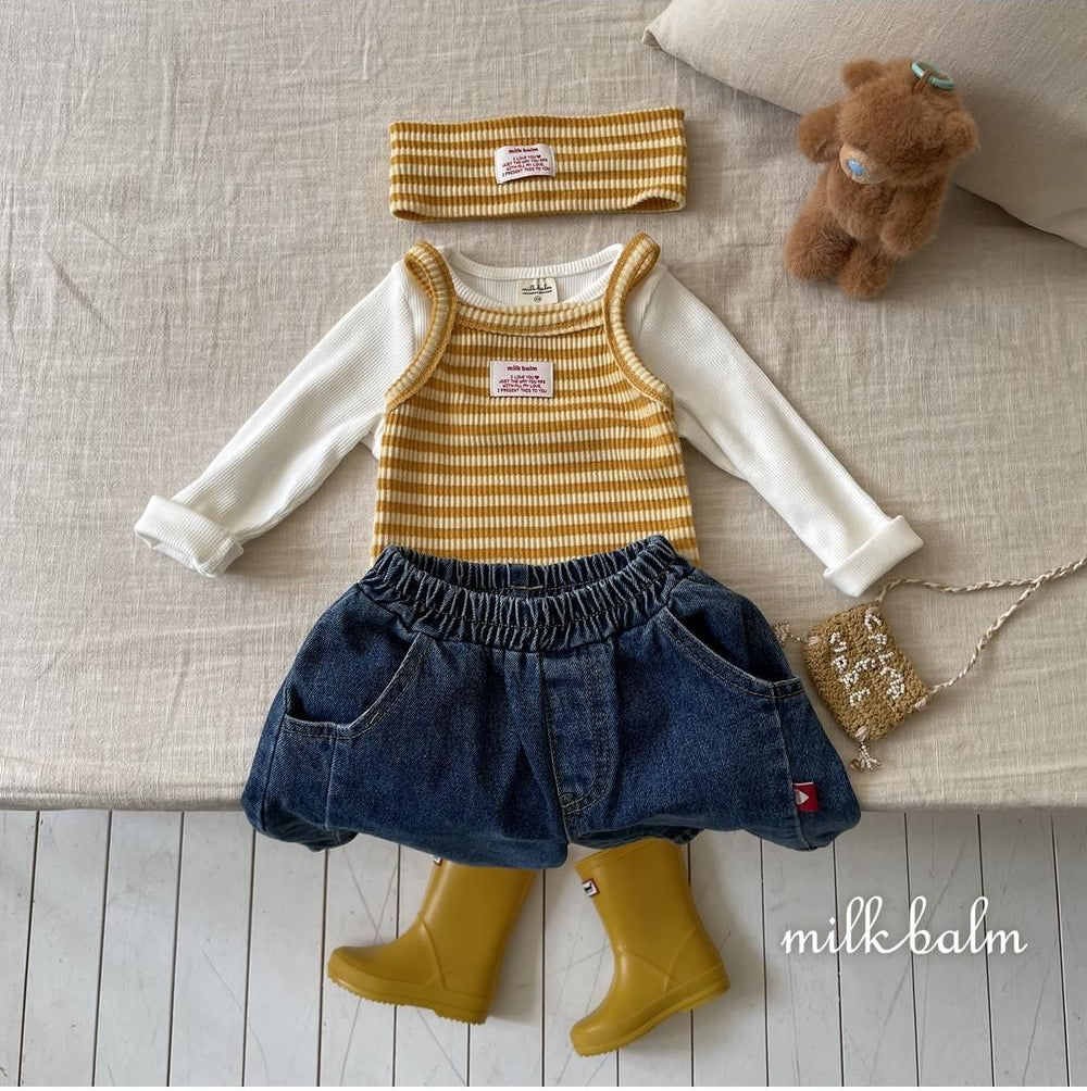 Round Denim Pants [milk balm]（2026AW） 25