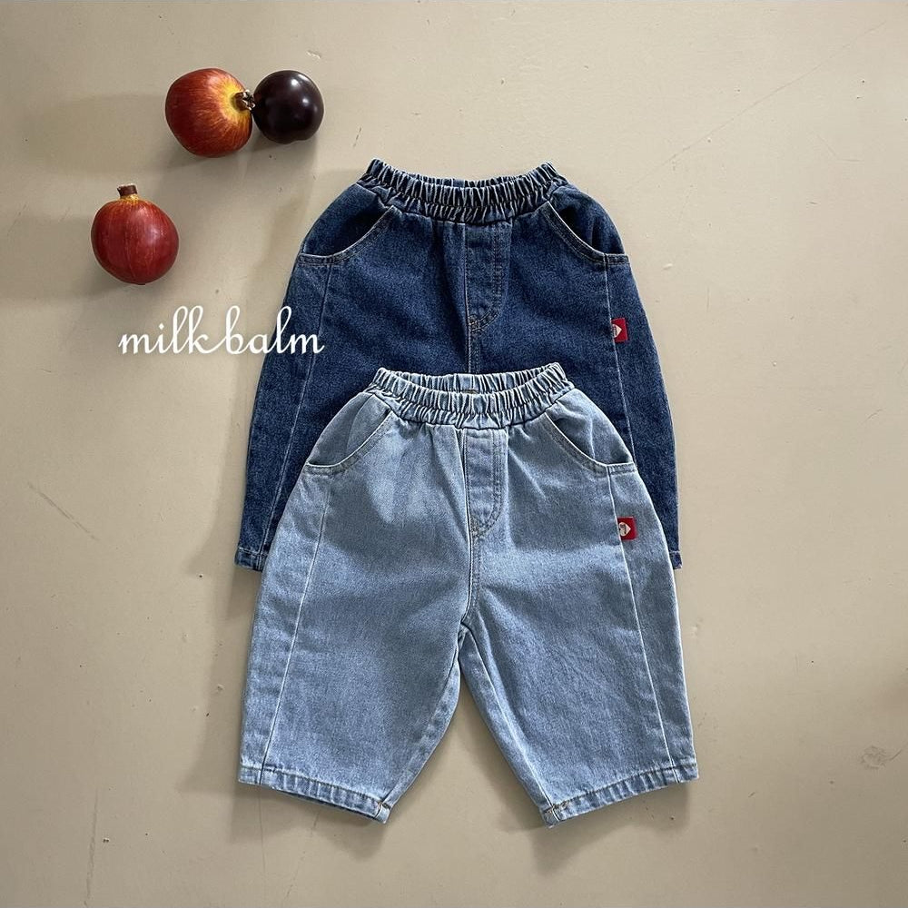 Round Denim Pants [milk balm]（2026AW） 28