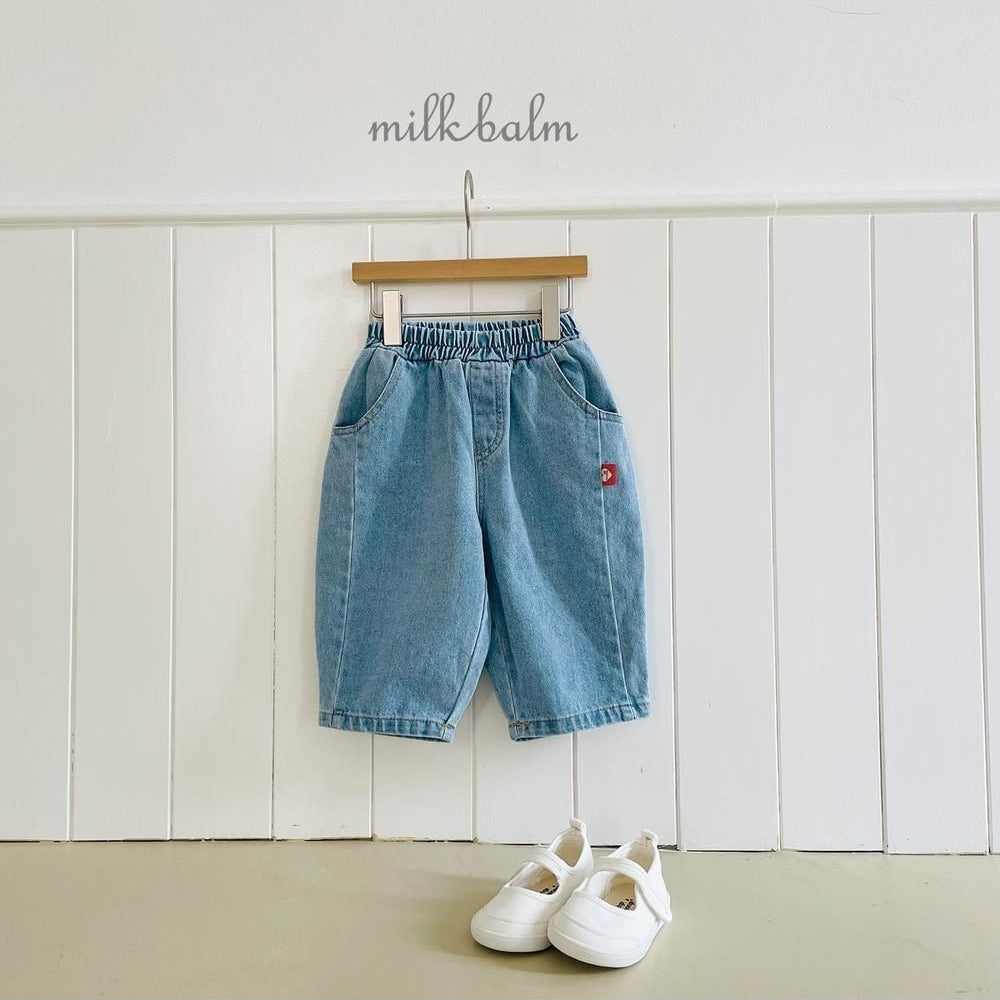 Round Denim Pants [milk balm]（2026AW） 29