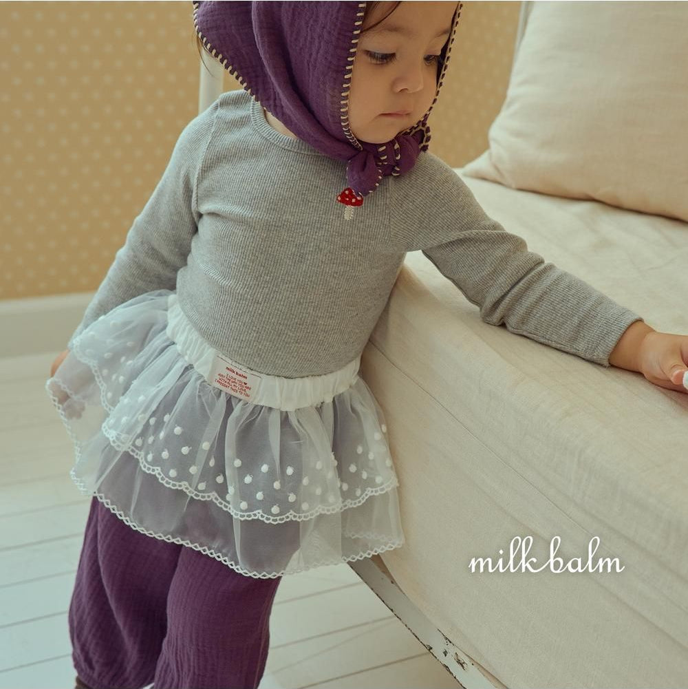Mushroom Tee [milk balm]（2026AW） 8