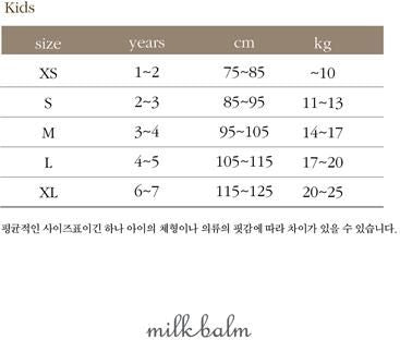 Apple Overall [milk balm]（2026AW） 27