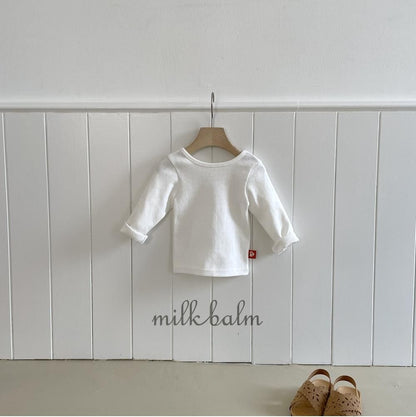 X Eyelet Tee [milk balm]（2026AW） 5
