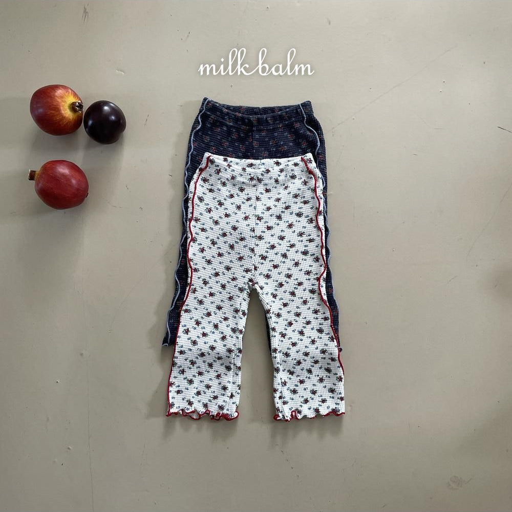 Bloom Waffle Pants [milk balm]（2026AW） 17