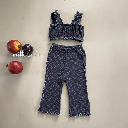 Bloom Waffle Pants [milk balm]（2026AW） 18