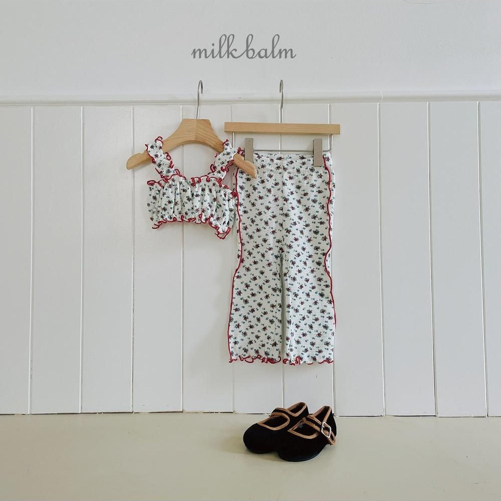 Bloom Waffle Pants [milk balm]（2026AW） 21