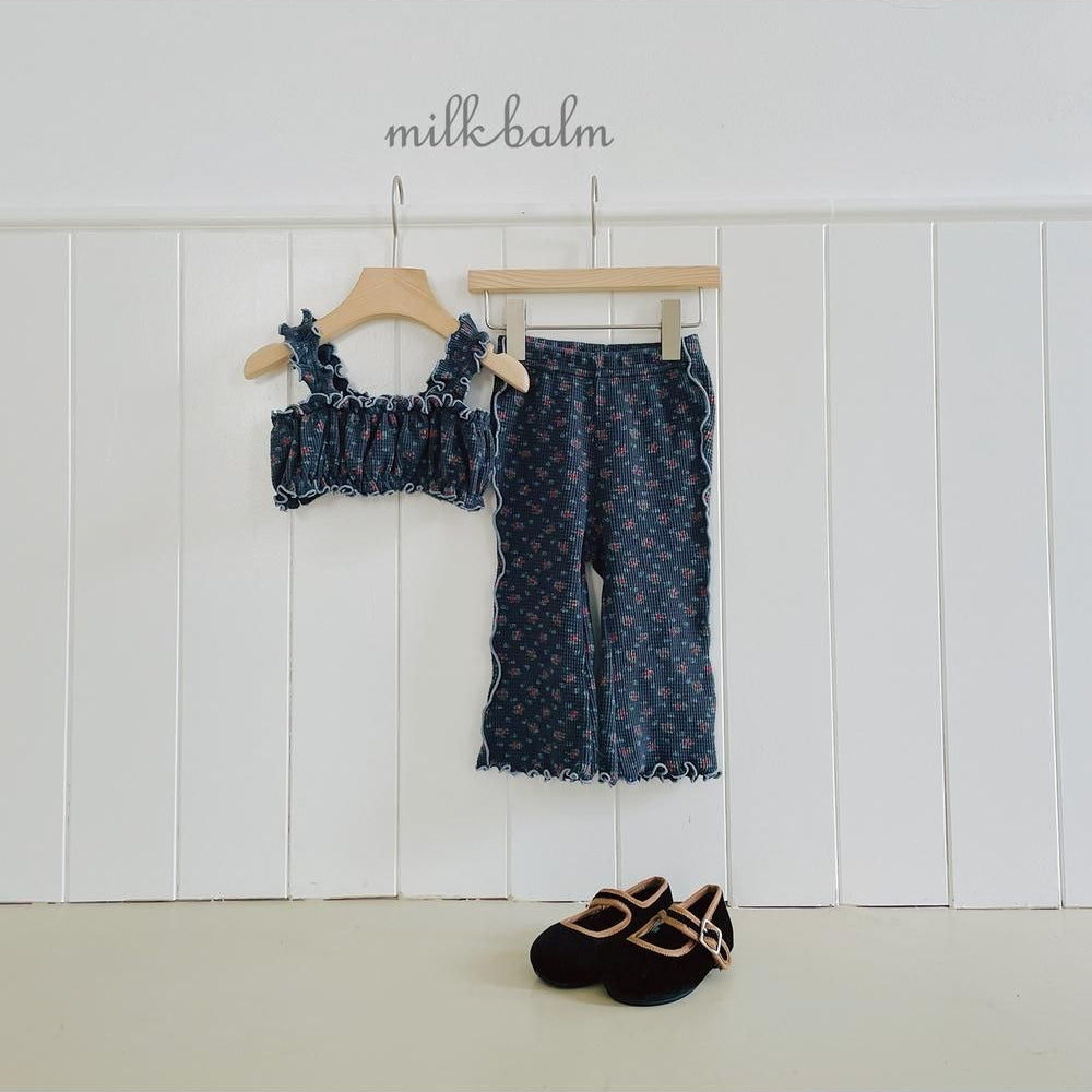 Bloom Waffle Pants [milk balm]（2026AW） 22