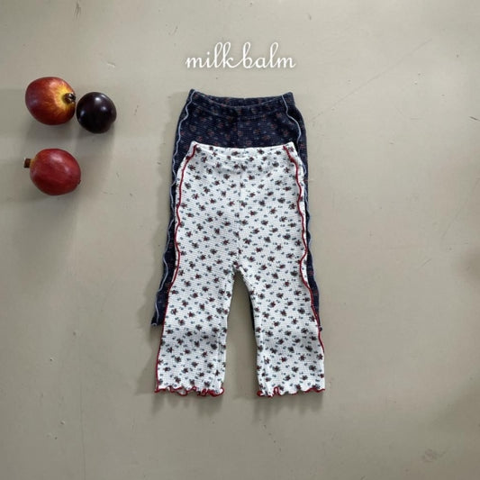Bloom Waffle Pants [milk balm]（2026AW） 1