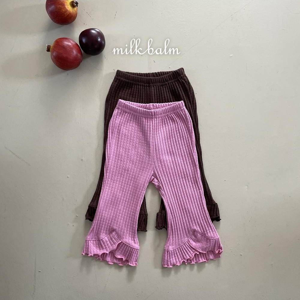 Momo Scallop Pants [milk balm]（2026AW） 15