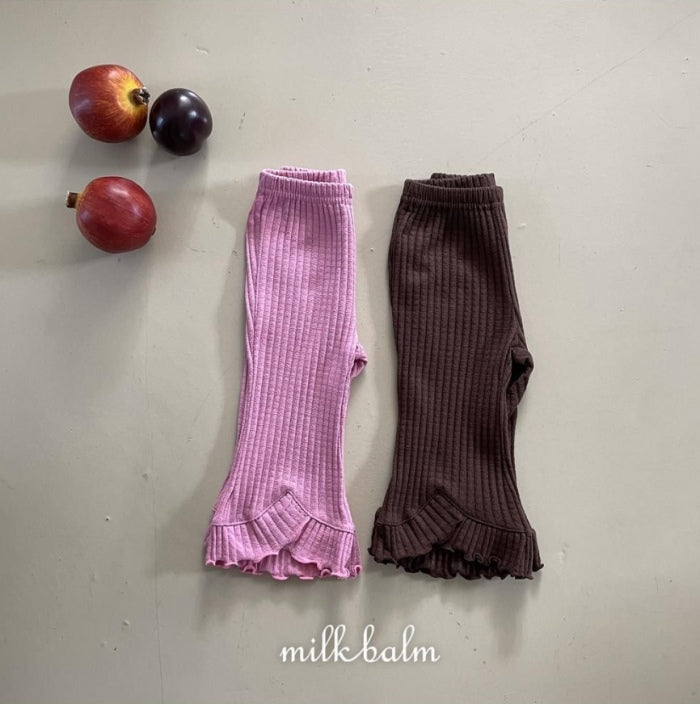 Momo Scallop Pants [milk balm]（2026AW） 1