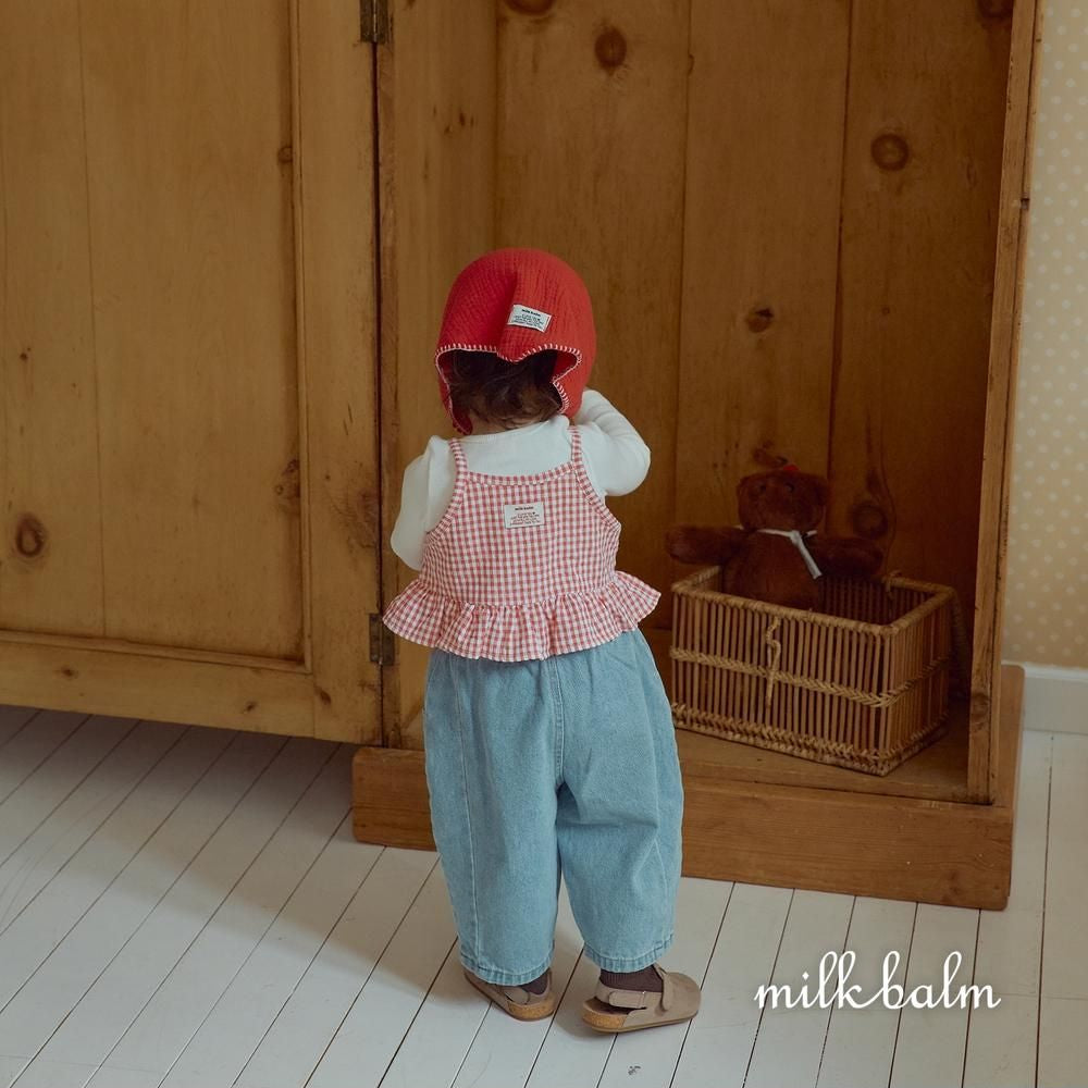 Candy Check Bustier [milk balm]（2026AW） 3