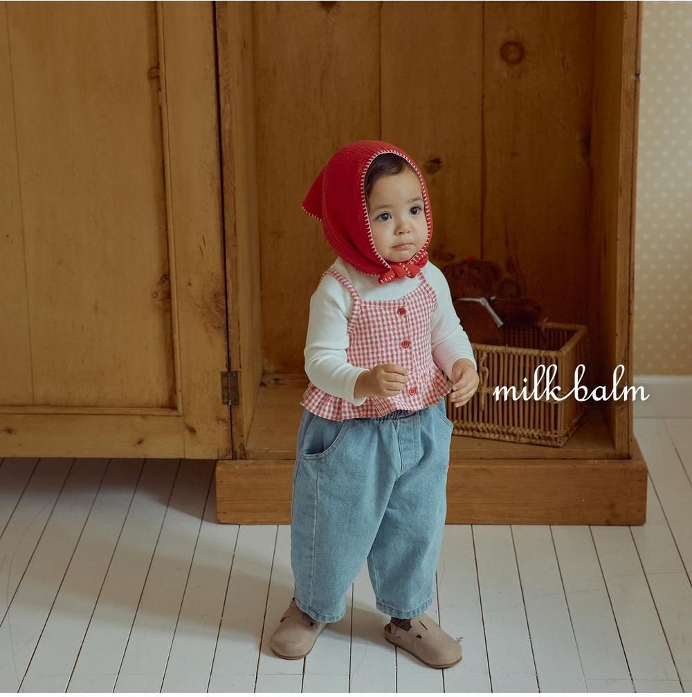 Candy Check Bustier [milk balm]（2026AW） 4