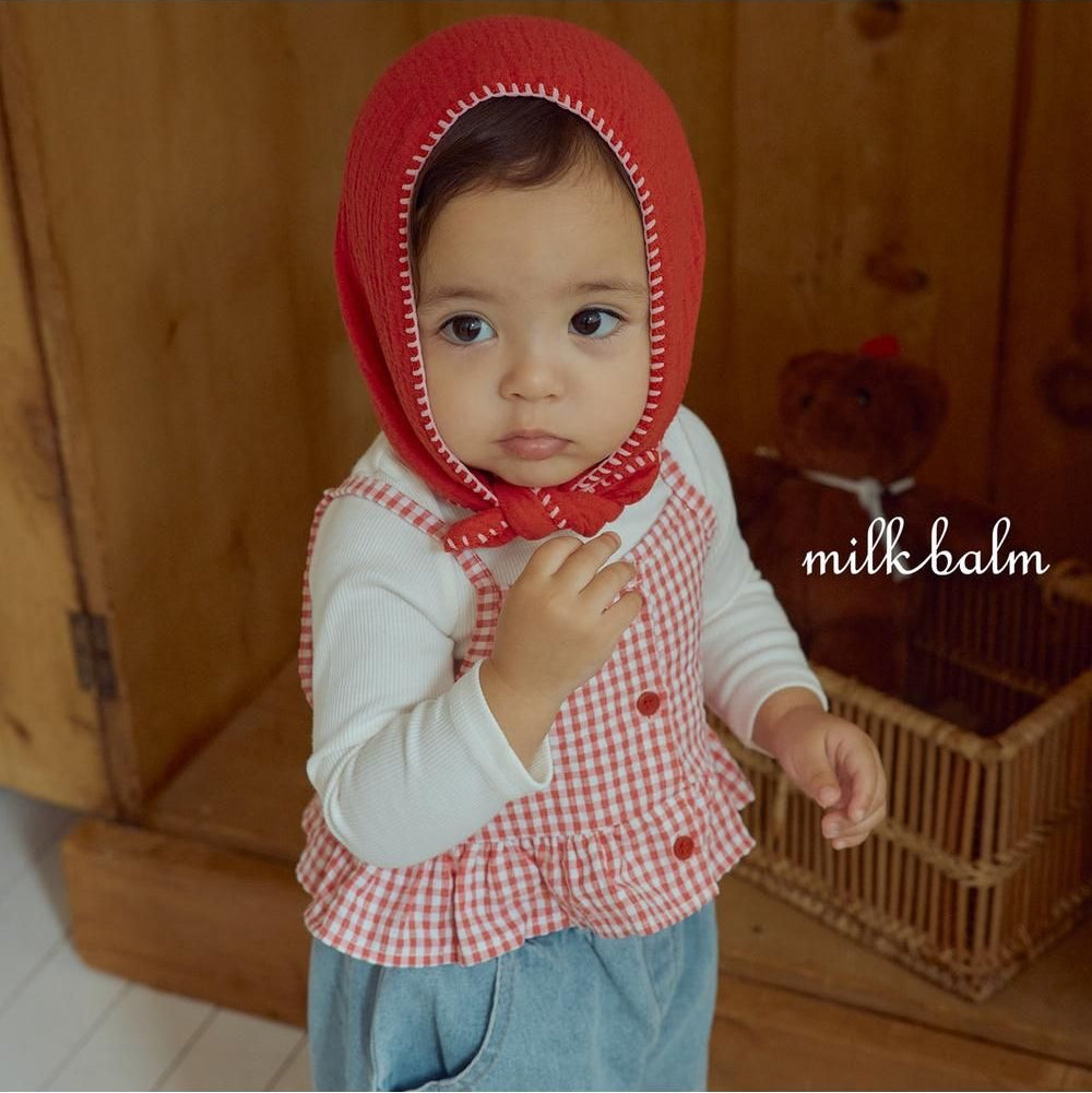 Candy Check Bustier [milk balm]（2026AW） 5